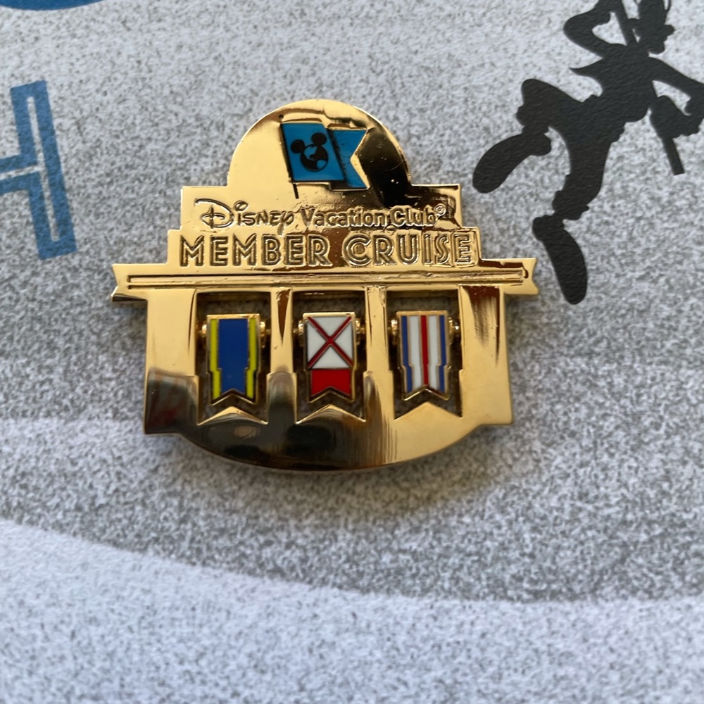 Disney's DVC Member Cruise Flags Pin